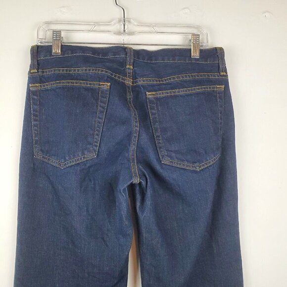 J Crew Boy Jean Women Size 30‎ S Button Fly Stretch Denim Dark Wash - Picture 13 of 13
